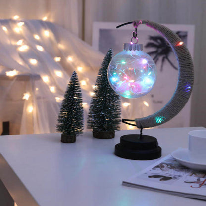 Lovely Heart Shaped LED Moon Lamp
