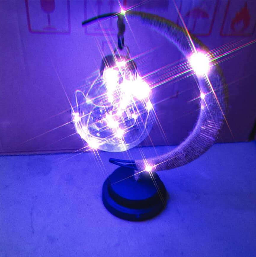 Lovely Heart Shaped LED Moon Lamp