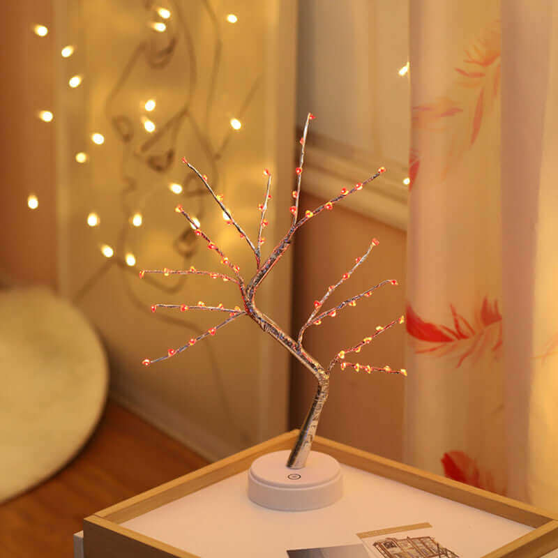 Warm Copper LED Desk Lamp Nightlight