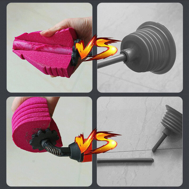 Powerful Toilet Plunger for Clogged Toilets