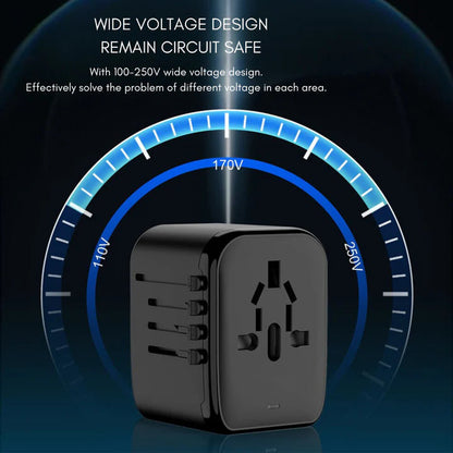 Global Travel Power Adapter Converter 100-220V