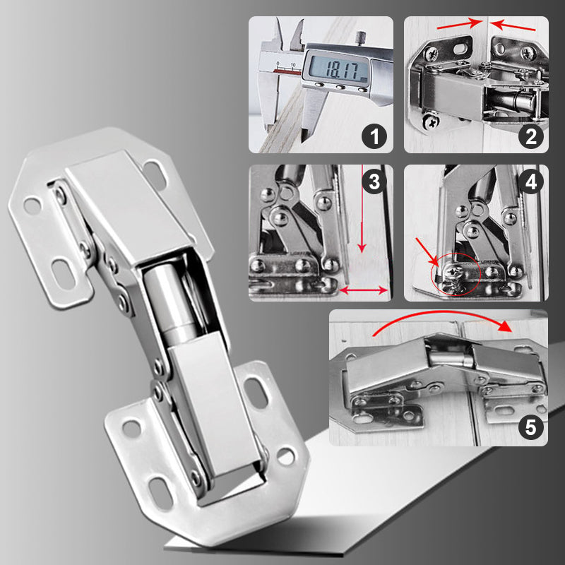 Simple Mount Cabinet Hinges – Easy Fit