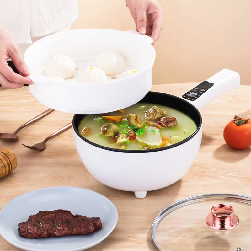 Compact Electric Skillet - Easy Clean Non Stick Frying Pan - Cofik