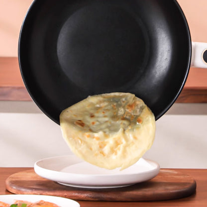 Compact Electric Skillet - Easy Clean Non Stick Frying Pan
