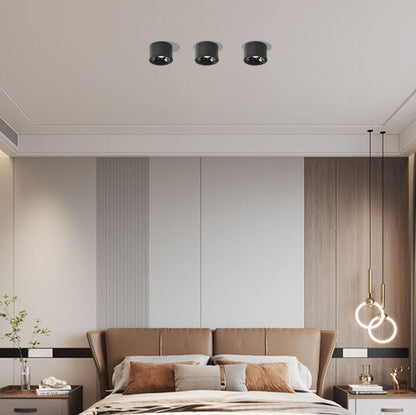Compact LED Ceiling Light 12W Slim Aluminum Fixture