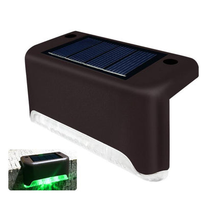 Solar Powered Outdoor Step Lights (4 Pack)