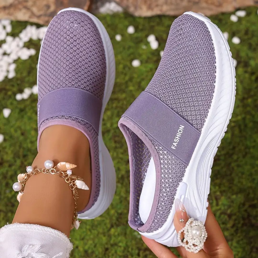 Lightweight Breathable Slip On Sneakers