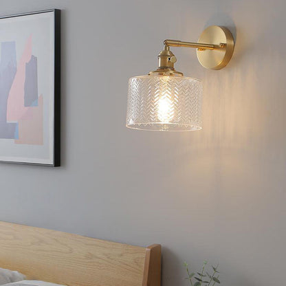 Simple Gold Sconce Lamp
