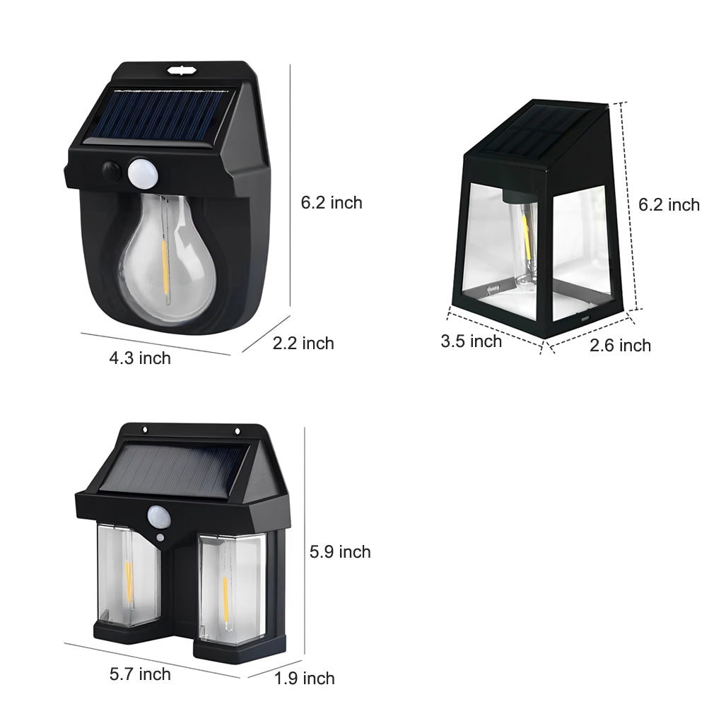 Bright Outdoor Solar Powered Motion Lights