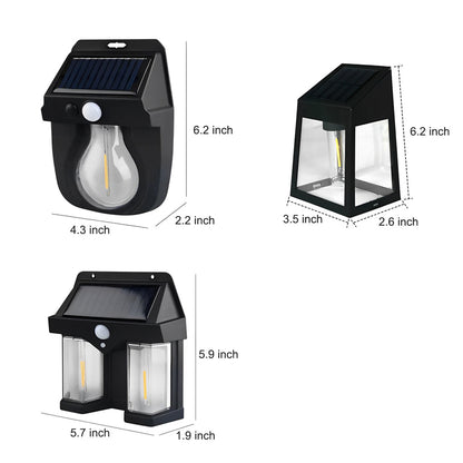 Bright Outdoor Solar Powered Motion Lights