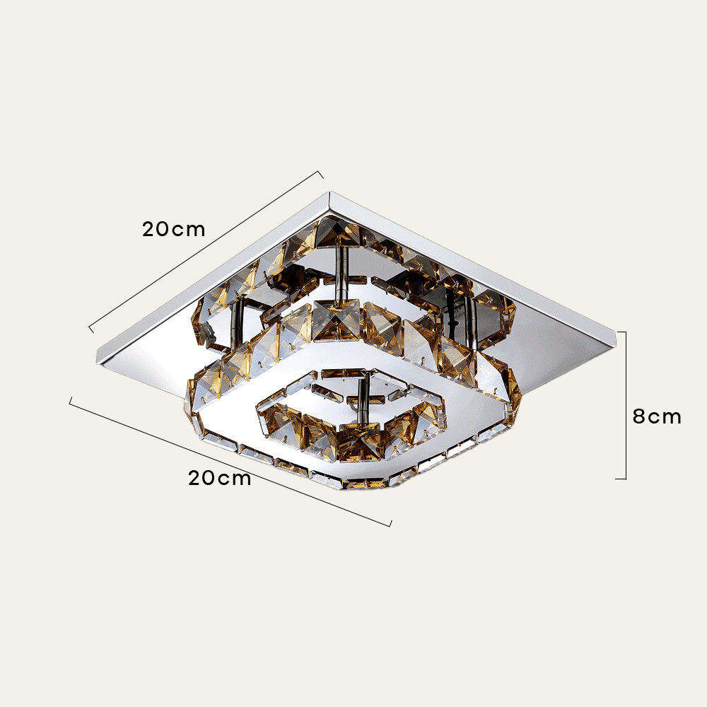 Luxury Glass LED Downlight Ceiling Lamp