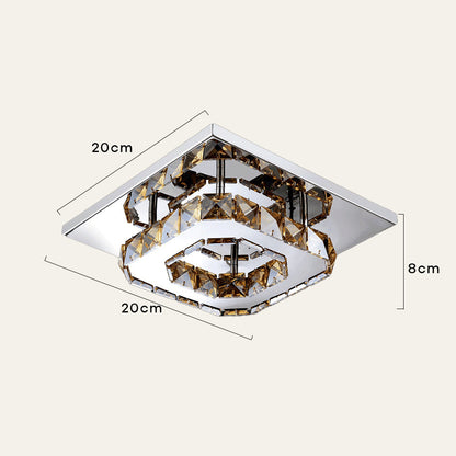 Luxury Glass LED Downlight Ceiling Lamp
