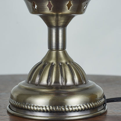 Classic Elegant Oval Table Lamp for Bedroom