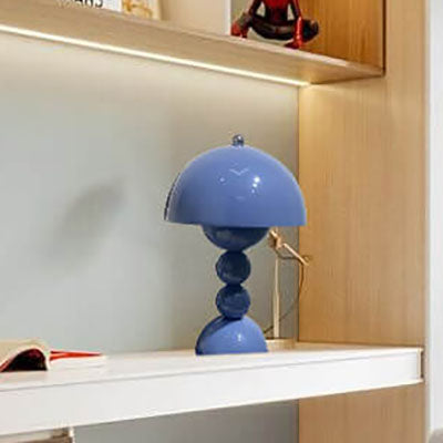 Elegant Ceramic Desk Lamp with Green Shade