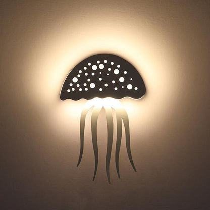 Stylish 1-Light LED Jellyfish Wall Lamp