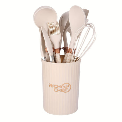 Silicone Kitchen Utensil Set for Easy Cooking - Cofik