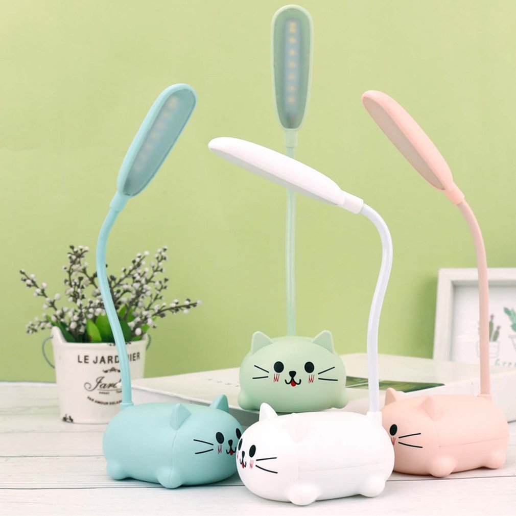 Portable LED Desk Lamp with USB Rechargeable Base