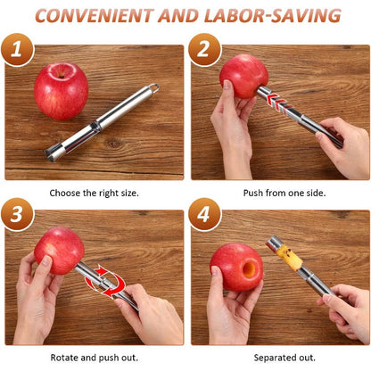 Easy Use Stainless Steel Fruit Corer Tool