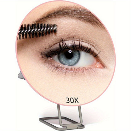 Compact Double Sided Makeup Mirror 20X Magnification