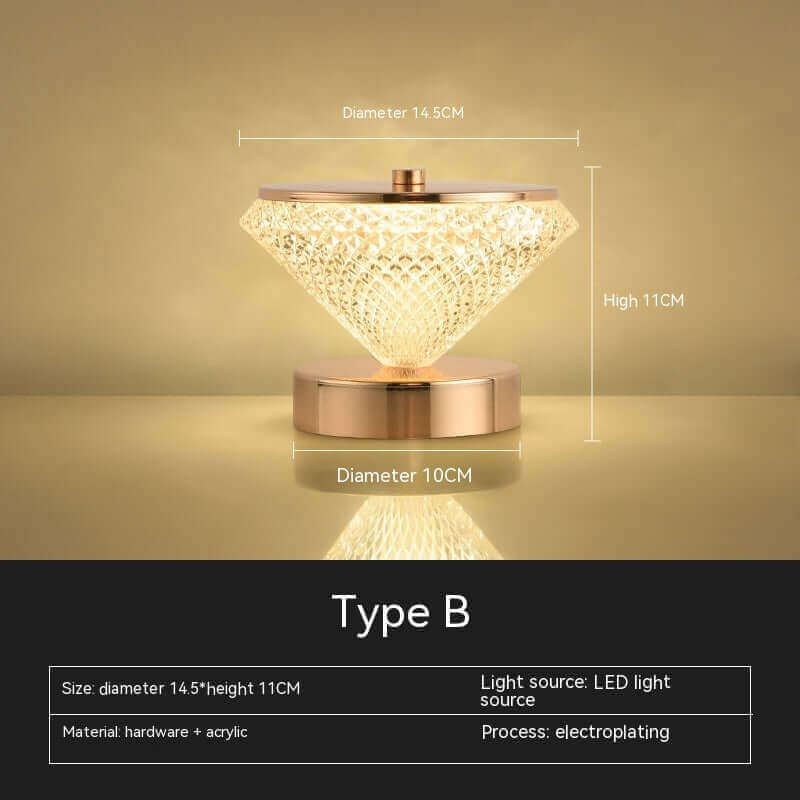 Compact LED Table Night Light
