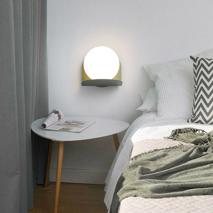Simple Glass Wall Lamp for Bedroom Study Room - Cofik