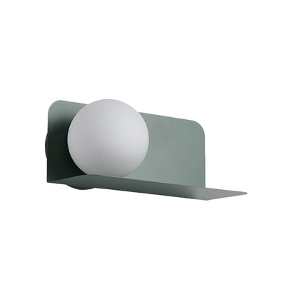 Simple Glass Wall Lamp for Bedroom Study Room