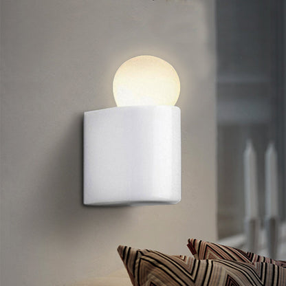 Simple Glass LED Wall Light Fixture