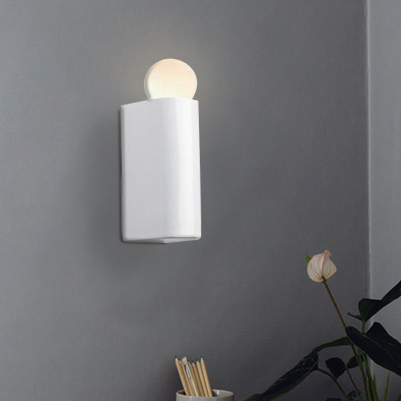 Simple Glass LED Wall Light Fixture