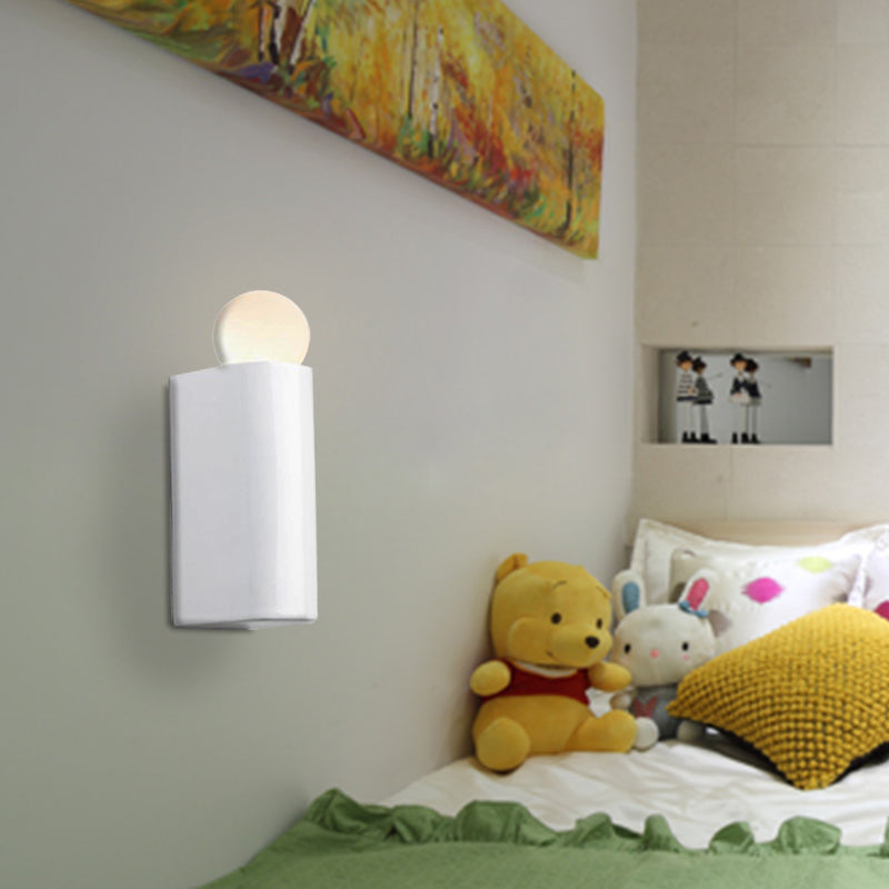 Simple Glass LED Wall Light Fixture
