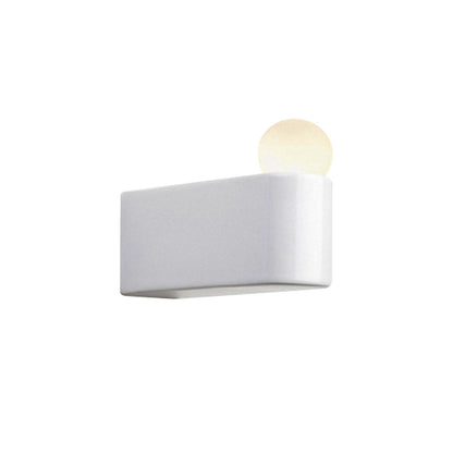 Simple Glass LED Wall Light Fixture