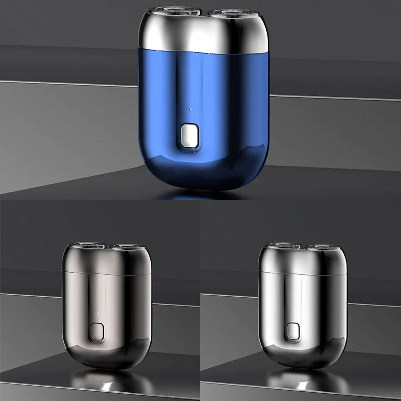 Compact Dual Head Electric Shaver