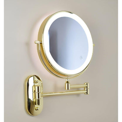 Portable LED Travel Makeup Mirror