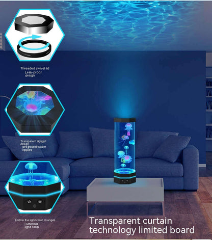 Colorful Ocean Lamp with Remote Control