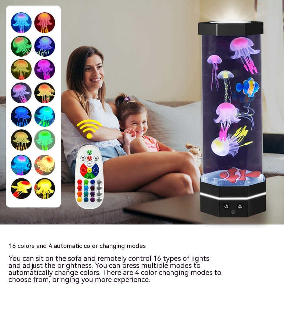Colorful Ocean Lamp with Remote Control