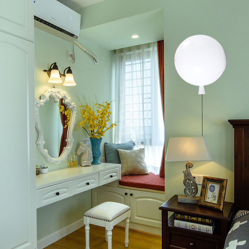 Fun Glass Ball Wall Lamp for Nursery Hallway