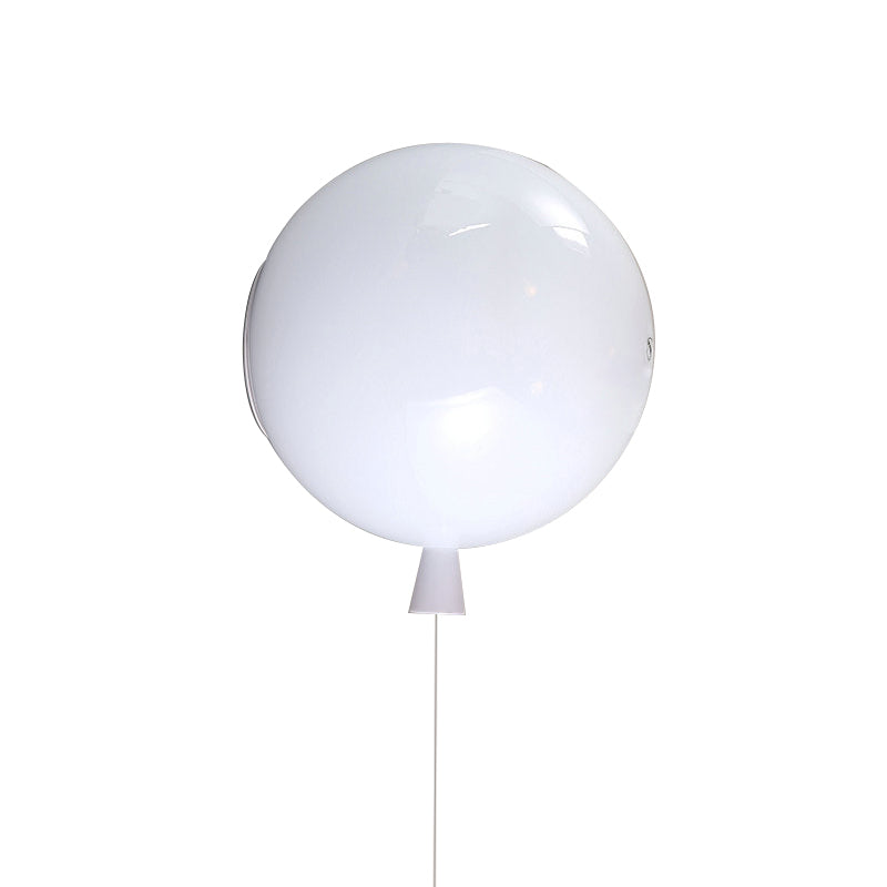 Fun Glass Ball Wall Lamp for Nursery Hallway