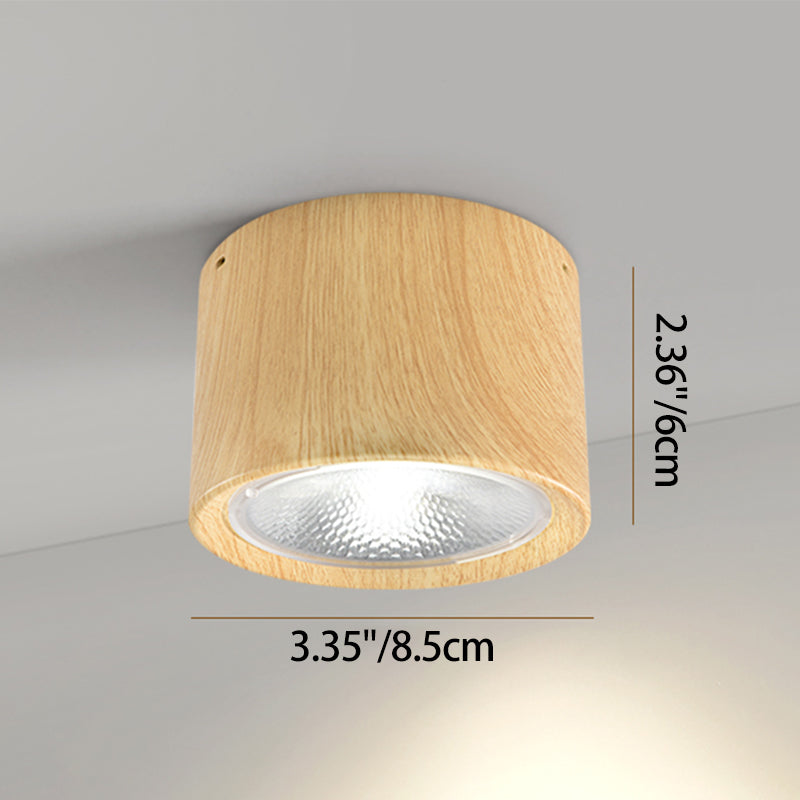 Sleek White 12W Ceiling Light Fixtures for Bedroom Living Room