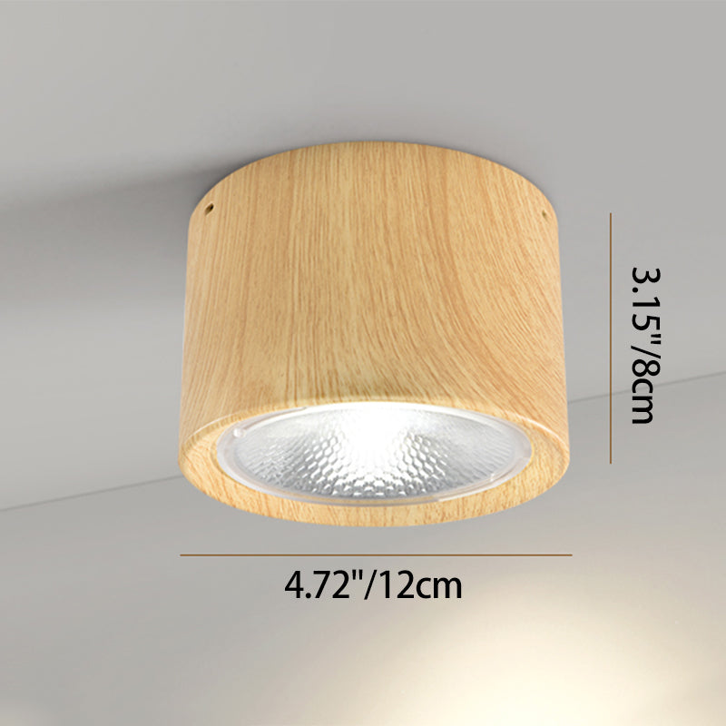 Sleek White 12W Ceiling Light Fixtures for Bedroom Living Room