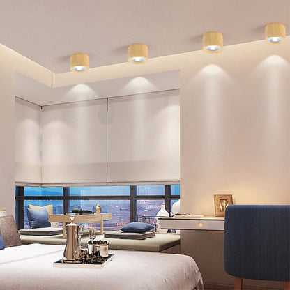 Sleek White 12W Ceiling Light Fixtures for Bedroom Living Room