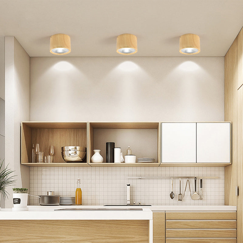 Sleek White 12W Ceiling Light Fixtures for Bedroom Living Room - Cofik
