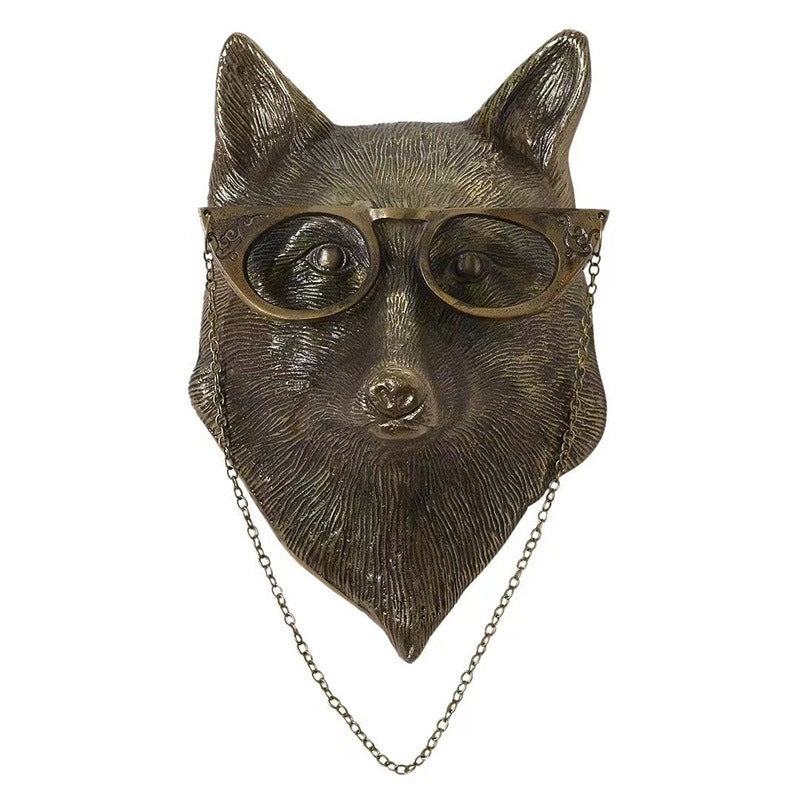 Vintage Copper Animal Necklace