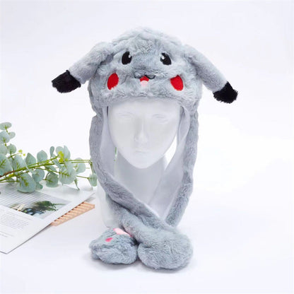 Soft Fuzzy Ladies Warm Winter Hat with Ears