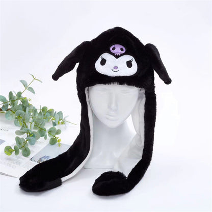 Soft Fuzzy Ladies Warm Winter Hat with Ears