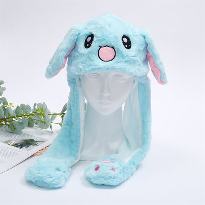 Soft Fuzzy Ladies Warm Winter Hat with Ears
