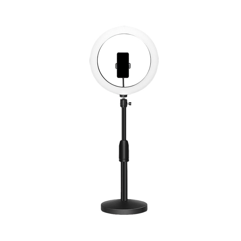 Round LED Vanity Light with Base