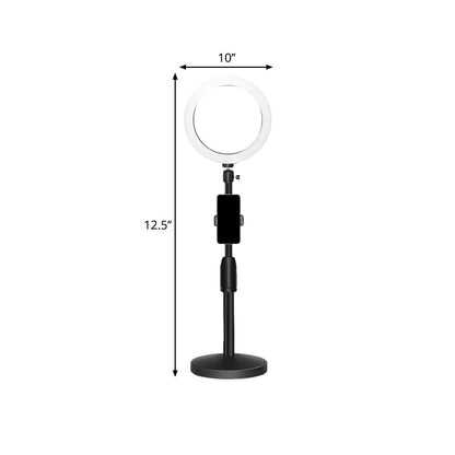 Round LED Vanity Light with Base