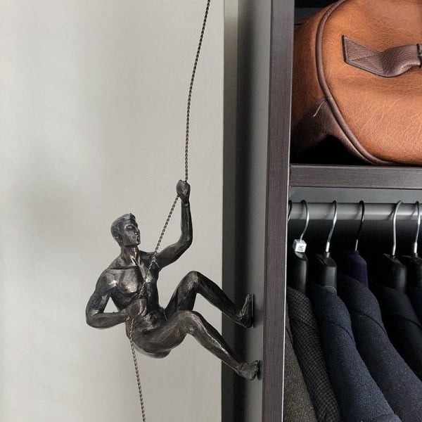 Strong Metal Mountain Figure