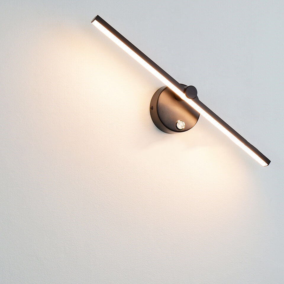 Slim Aluminium LED Bathroom Wall Light Lamp