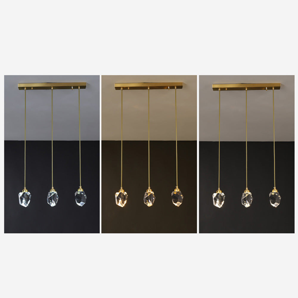 Luxurious Crystal Drop Ceiling Light Fixture