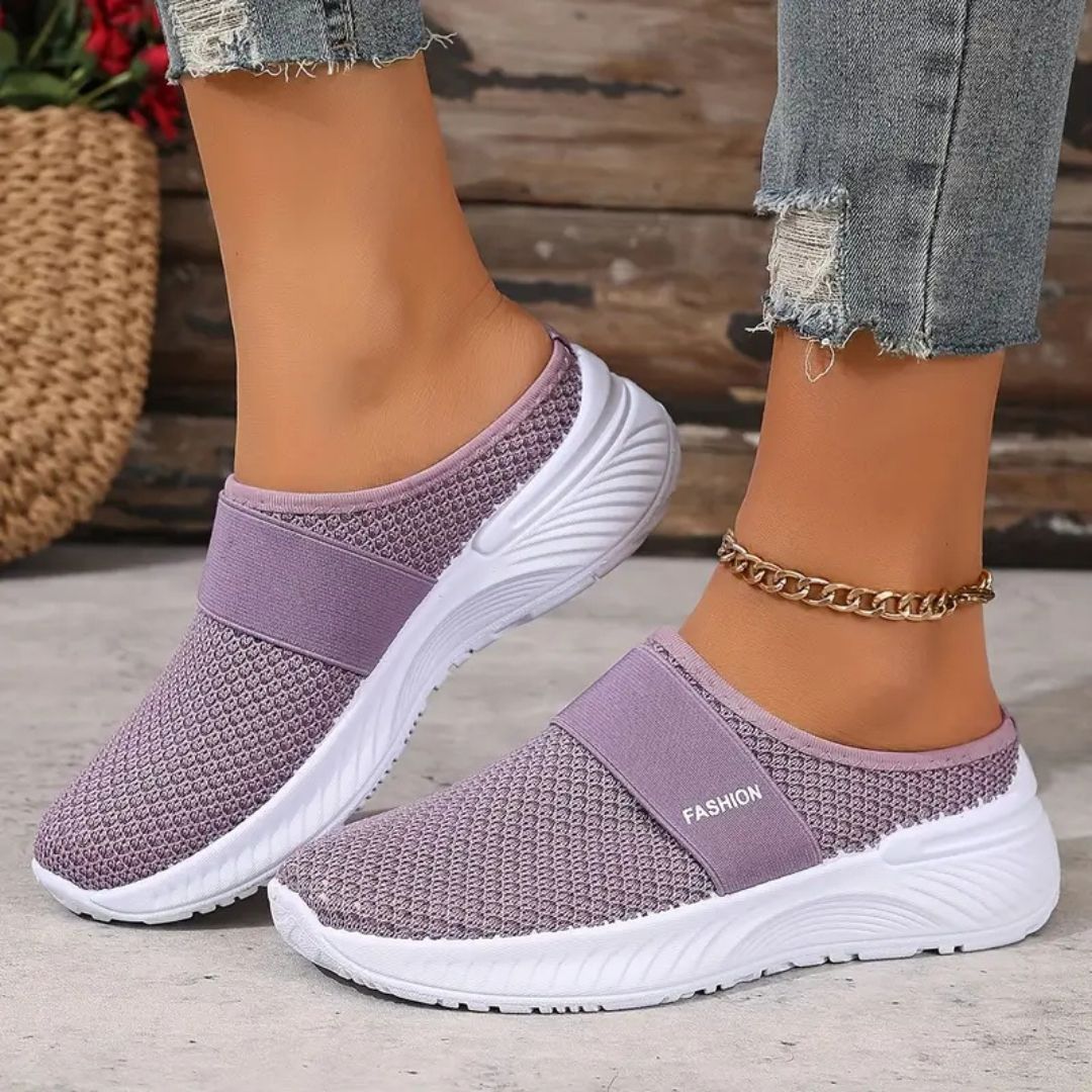 Lightweight Breathable Slip On Sneakers